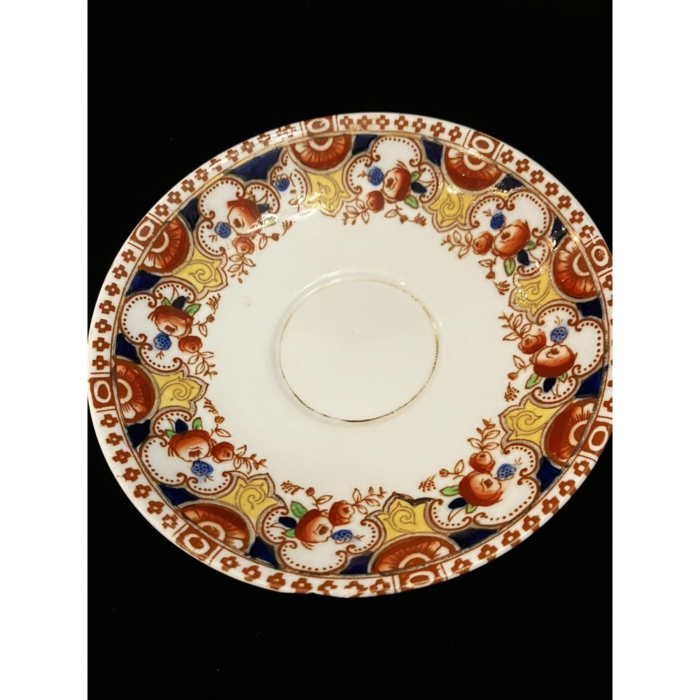 St. Michael China Bread Plate Floral Imari Pattern England VTG Replacement Rare